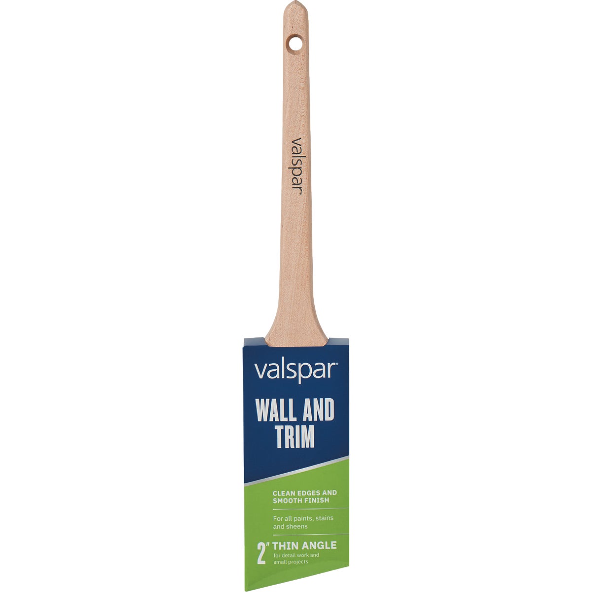 Valspar 2 In. Wall & Trim Thin Angle Sash Brush Image 1