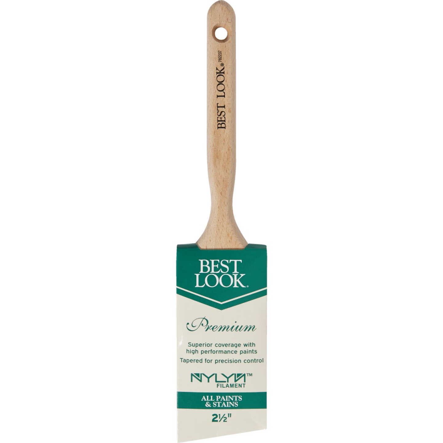 Best Look Premium 2.5 In. Angle Nylyn Paint Brush Image 6
