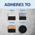 Rust-Oleum Painter's Touch 2X Ultra Cover Premium Latex Paint, Satin Canyon Black, 1 Qt. Image 5