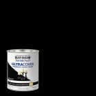 Rust-Oleum Painter's Touch 2X Ultra Cover Premium Latex Paint, Satin Canyon Black, 1 Qt. Image 1