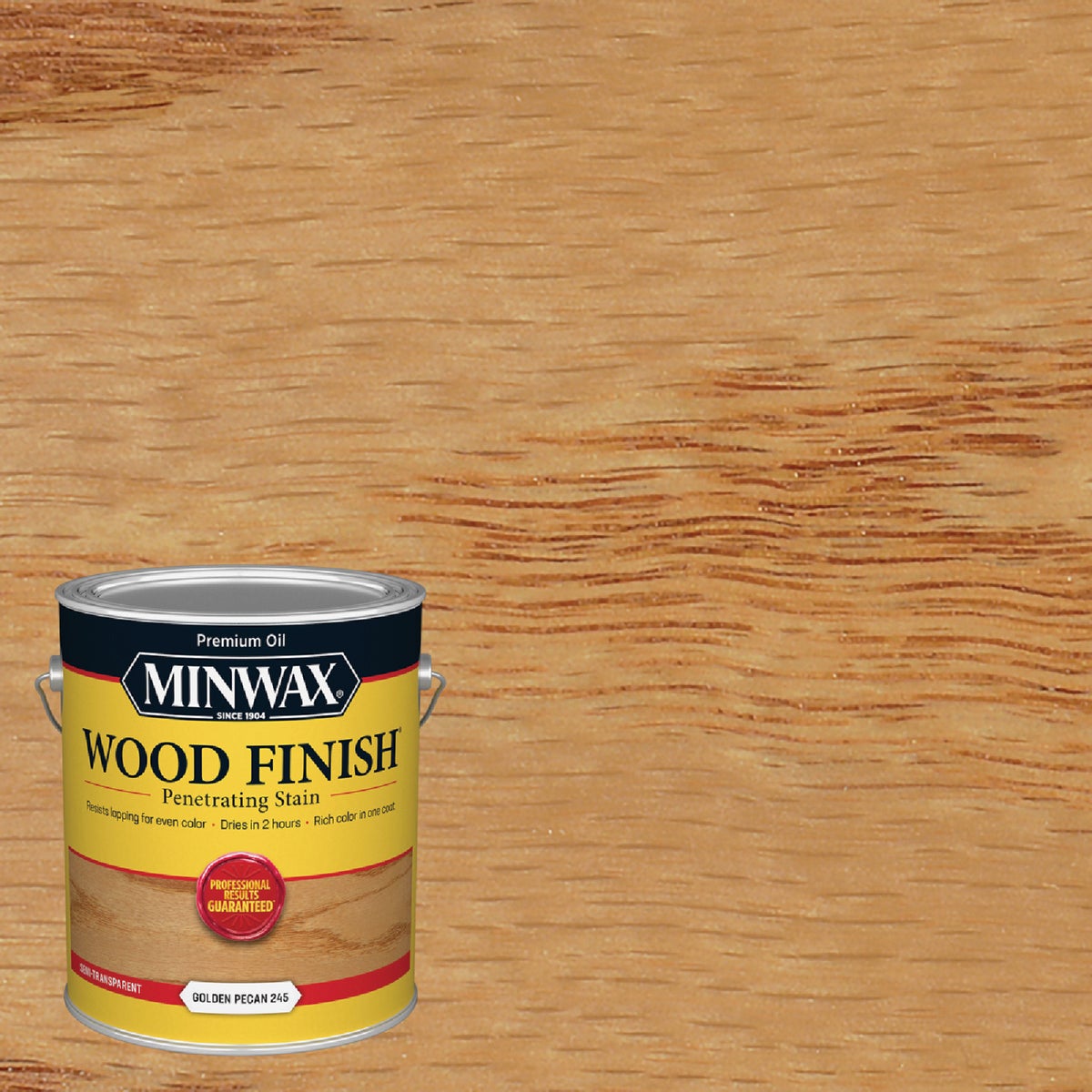 Minwax Wood Finish Penetrating Stain, Golden Pecan, 1 Gal. Image 1