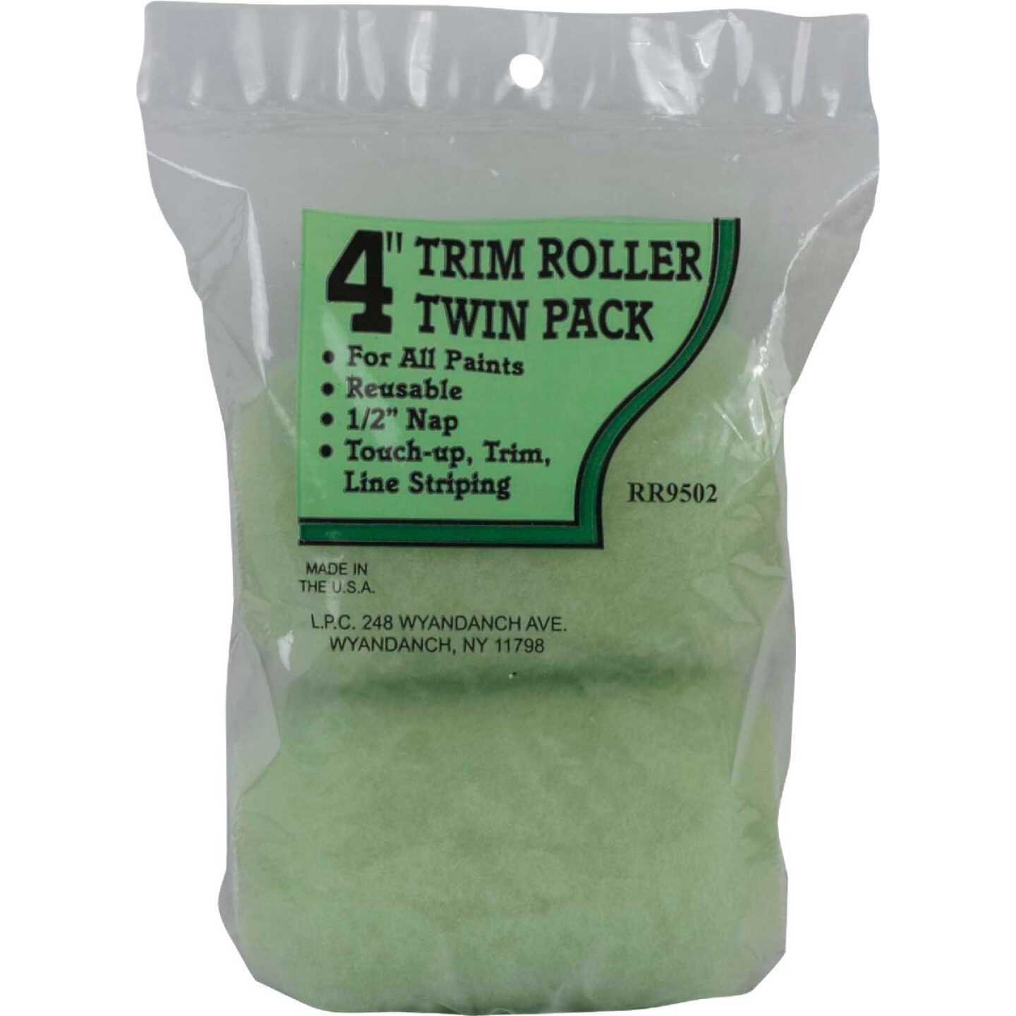 Linzer Project Select 4 In. x 1/2 In. Knit Fabric Roller Cover (2-Pack) Image 1