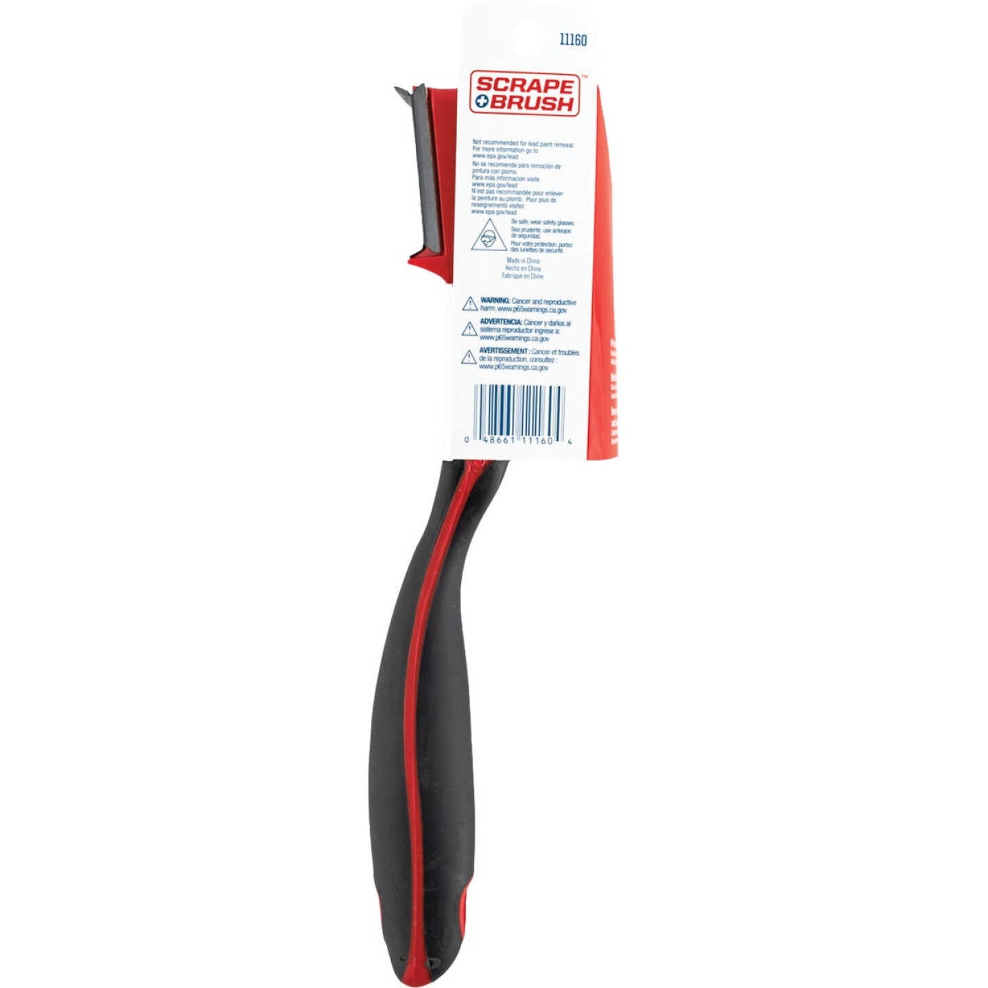 Warner 2-in-1 Painter's Wire Brush with 1-3/4 In. 4 Edge Scraper Image 2