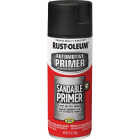 Rust-Oleum Automotive Sandable Primer Spray, 12 Oz., Black Image 1