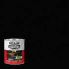 Rust-Oleum Stops Rust 2-In-1 Rust Reform & Seal, 1 Qt., Black Image 1