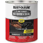 Rust-Oleum Stops Rust 2-In-1 Rust Reform & Seal, 1 Qt., Black Image 2