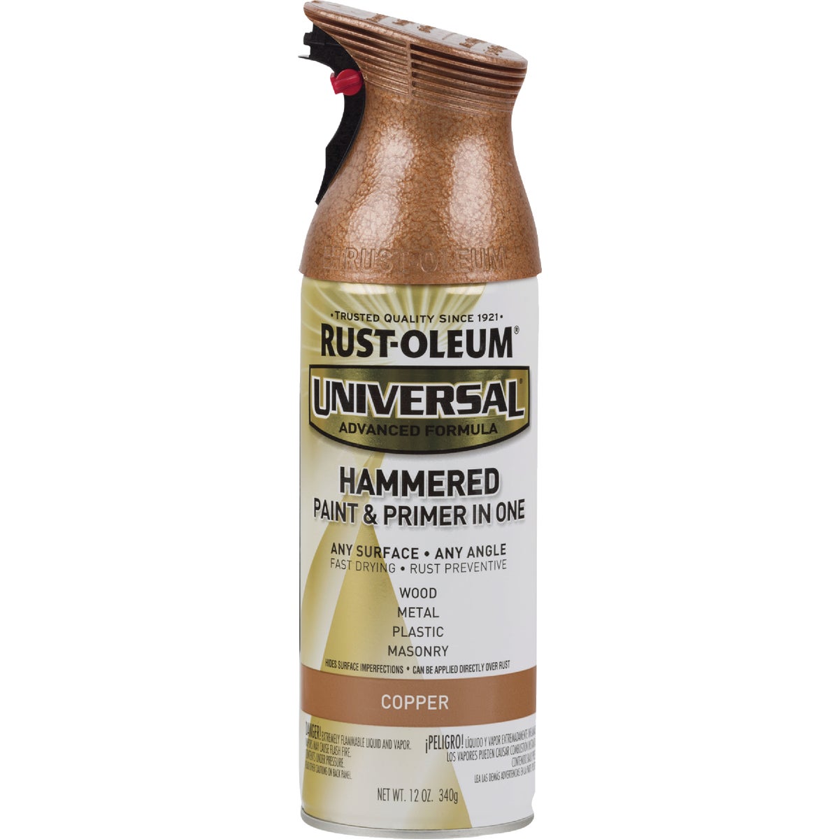 Rust-Oleum Universal 12 Oz. Hammered Copper Paint Image 6