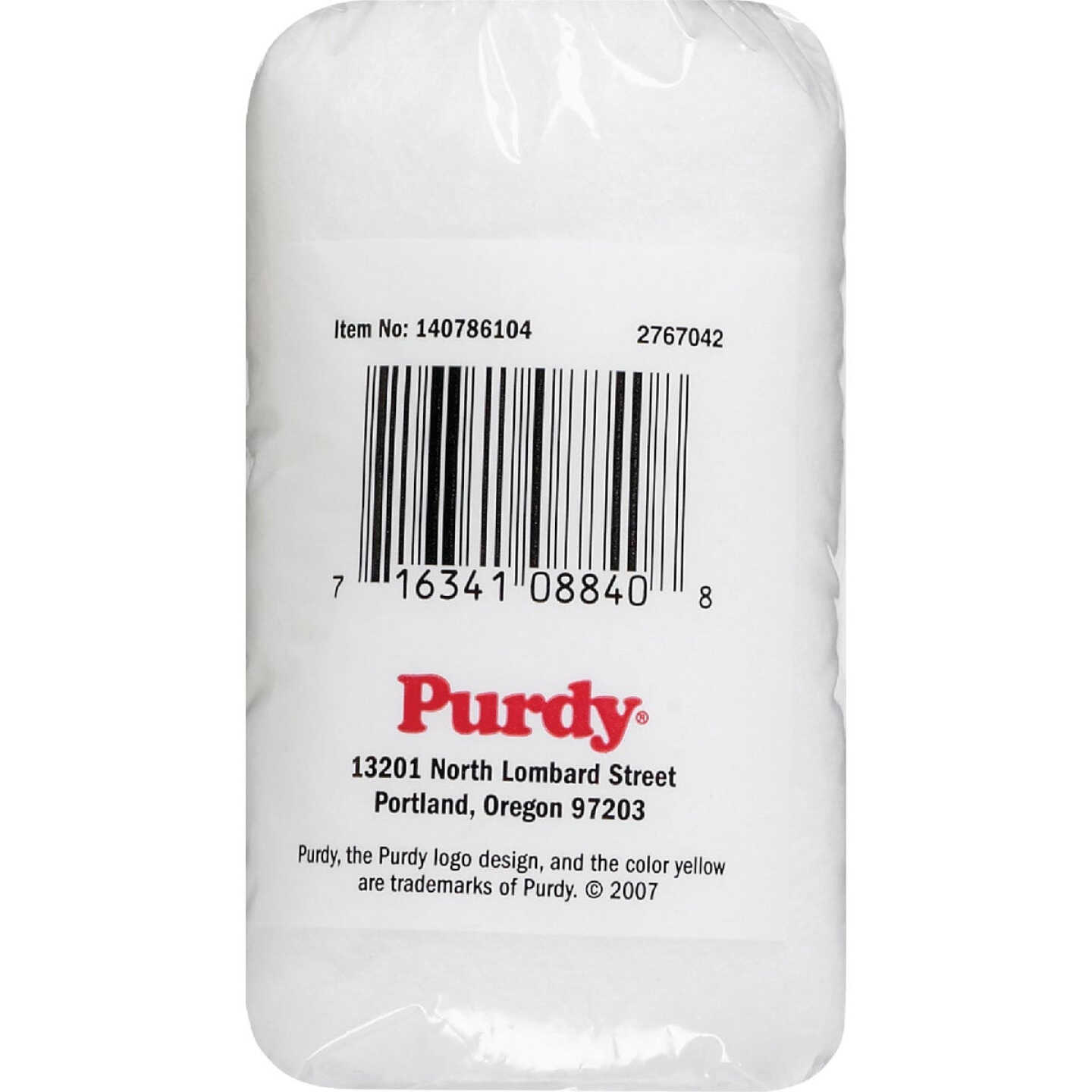 Purdy White Dove 4 In. x 3/8 In. Woven Fabric Roller Cover Image 7