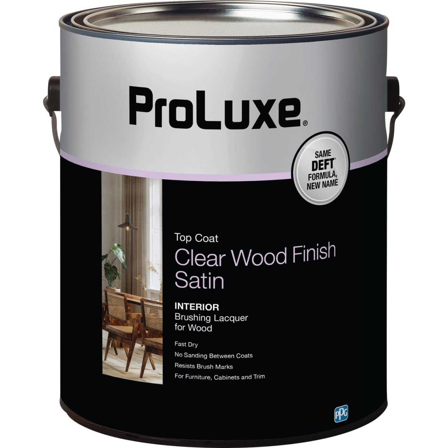 ProLuxe Satin Quart 100 Sq. Ft./Qt. Lacquer Image 1