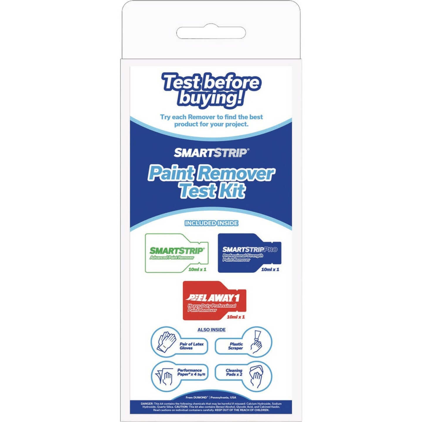 Dumond Single Use Paint Removal Test Kit Image 1
