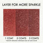 Rust-Oleum 10.25 Oz. Red Glitter Sealer Spray Paint Image 4