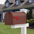 Rust-Oleum Stops Rust Oil Based Flat Protective Rust Control Enamel, Brown, 1 Qt. Image 3