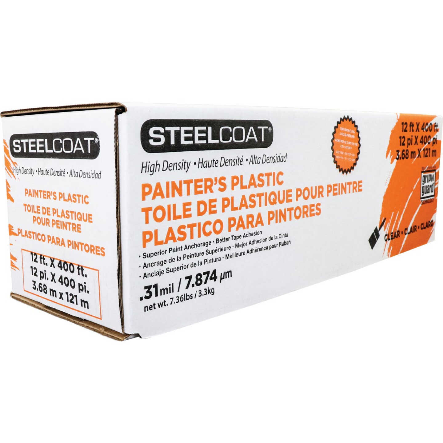 Steelcoat 12 Ft. x 400 Ft. .35 mil High-Density Plastic Sheeting Image 2