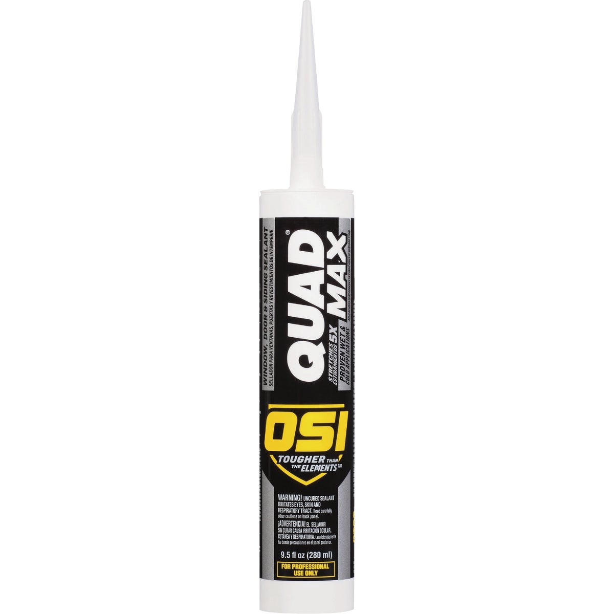 OSI Quad Max 9-1/2 Oz. Window, Door and Siding Polymer Sealant, Beige 465
