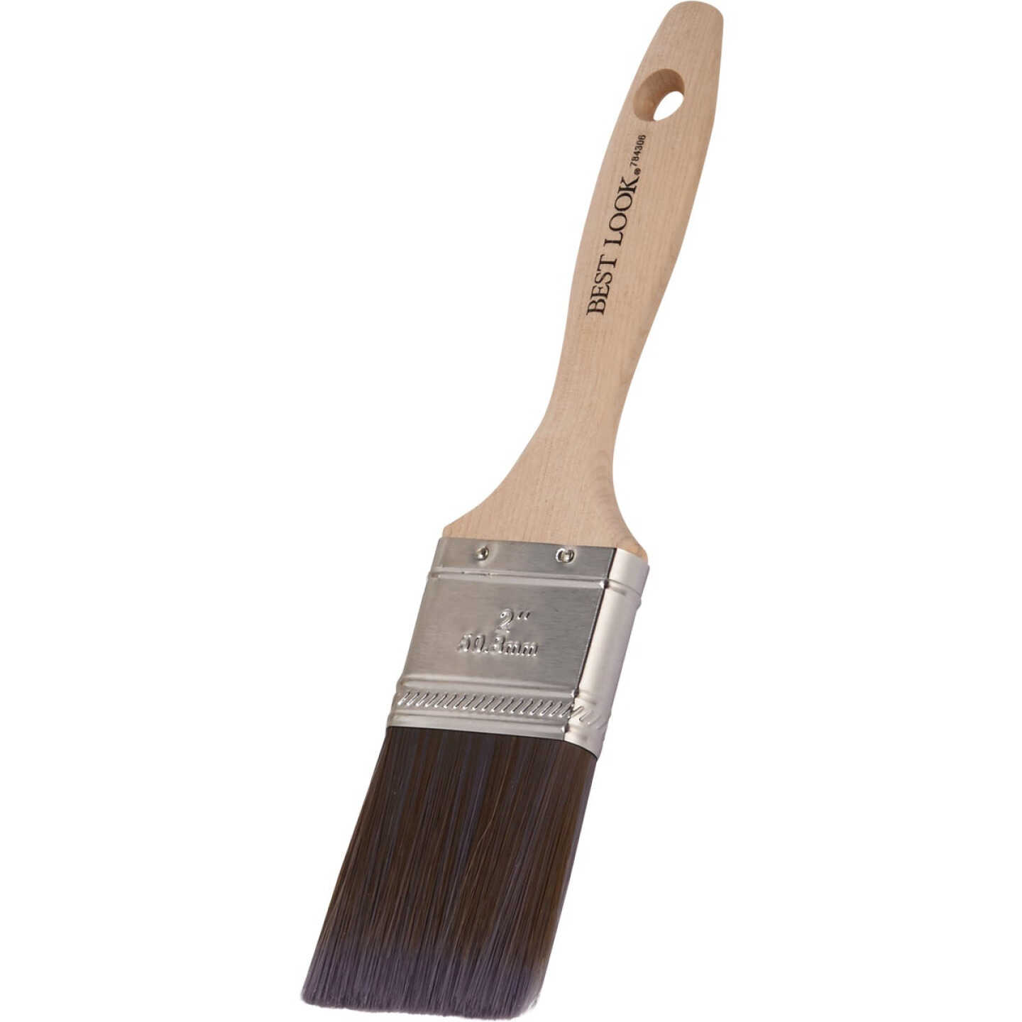 Best Look 2 In. Flat Polyester Paint Brush Image 3
