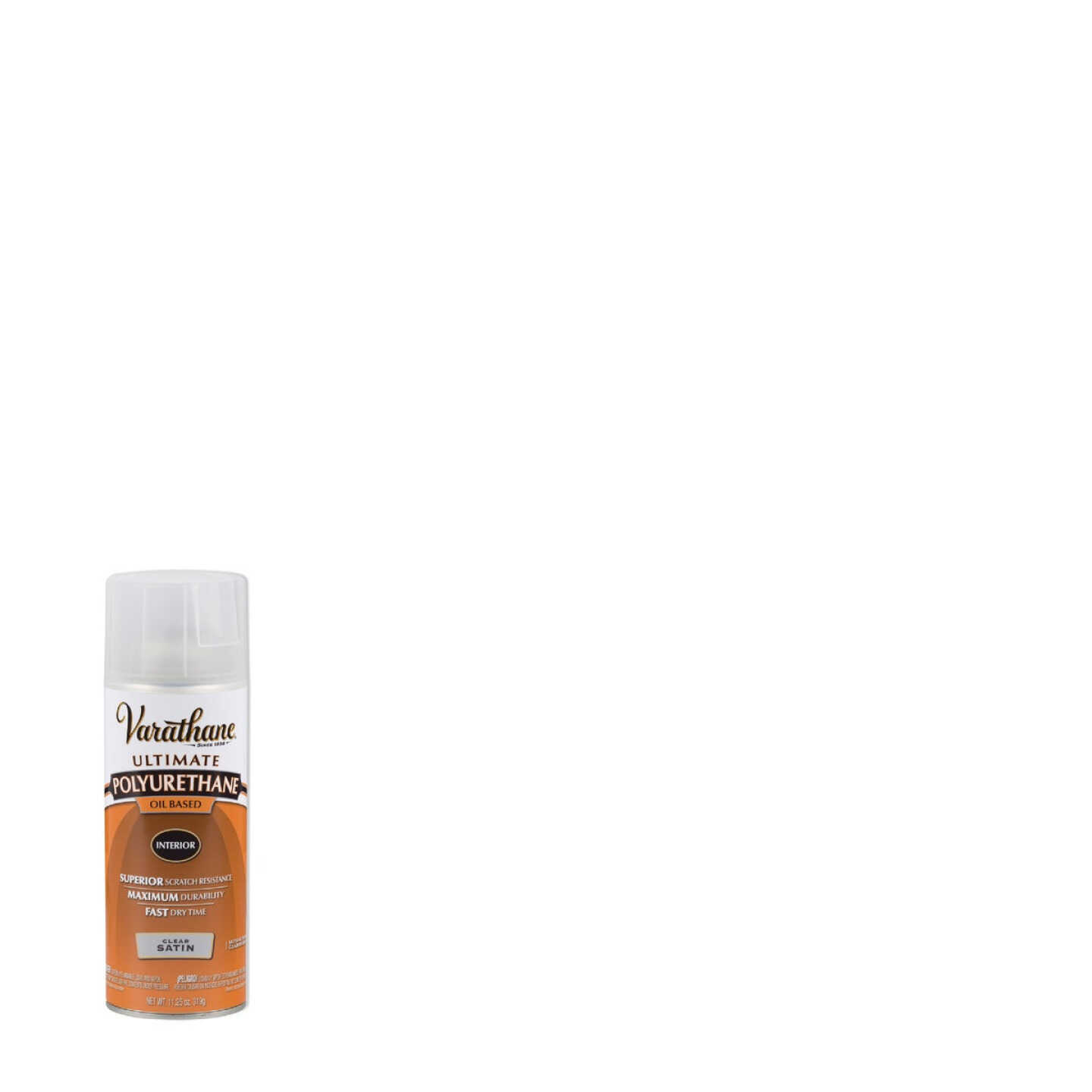 Varathane Satin Clear Interior Spray Polyurethane, 11.25 Oz. Image 1
