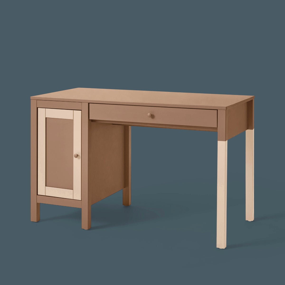 Rust-Oleum Painter's Touch 2X Ultra Cover Premium Latex Paint, Satin Nutmeg, 1 Qt. Image 4