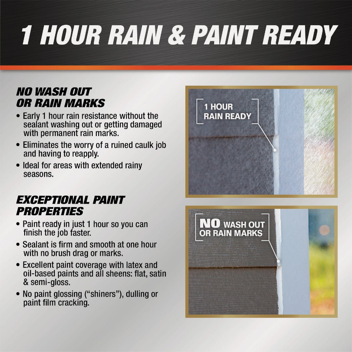 Dap Dynaflex Ultra 5.5 Oz. White Advanced Exterior Sealant for Window, Door & Siding Image 3