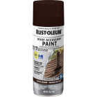 Rust-Oleum Stops Rust Roof Accessory 12 Oz. Rustic Brown Flat Anti-Rust Spray Paint Image 2