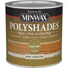 Minwax Polyshades 1/2 Pt. Satin Stain & Finish Polyurethane In 1-Step, Classic Oak Image 7