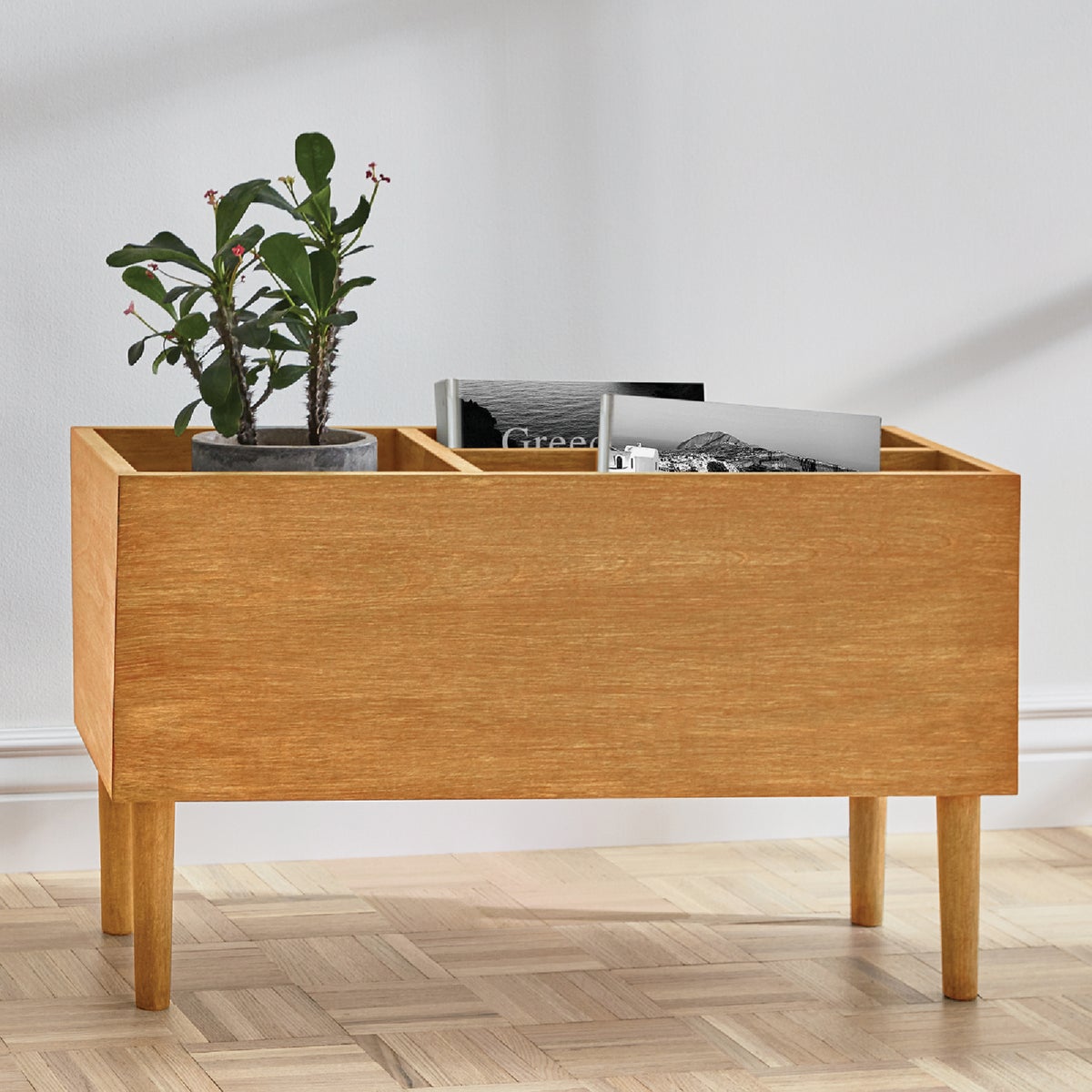 Minwax Polyshades 1/2 Pt. Satin Stain & Finish Polyurethane In 1-Step, Classic Oak Image 4