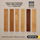 Minwax Polyshades 1/2 Pt. Gloss Stain & Finish Polyurethane In 1-Step, Classic Oak Image 3