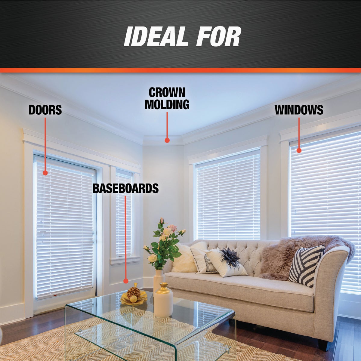 Dap Alex Plus 5.5 Oz. All Purpose White Siliconized Acrylic Latex Caulk Image 5