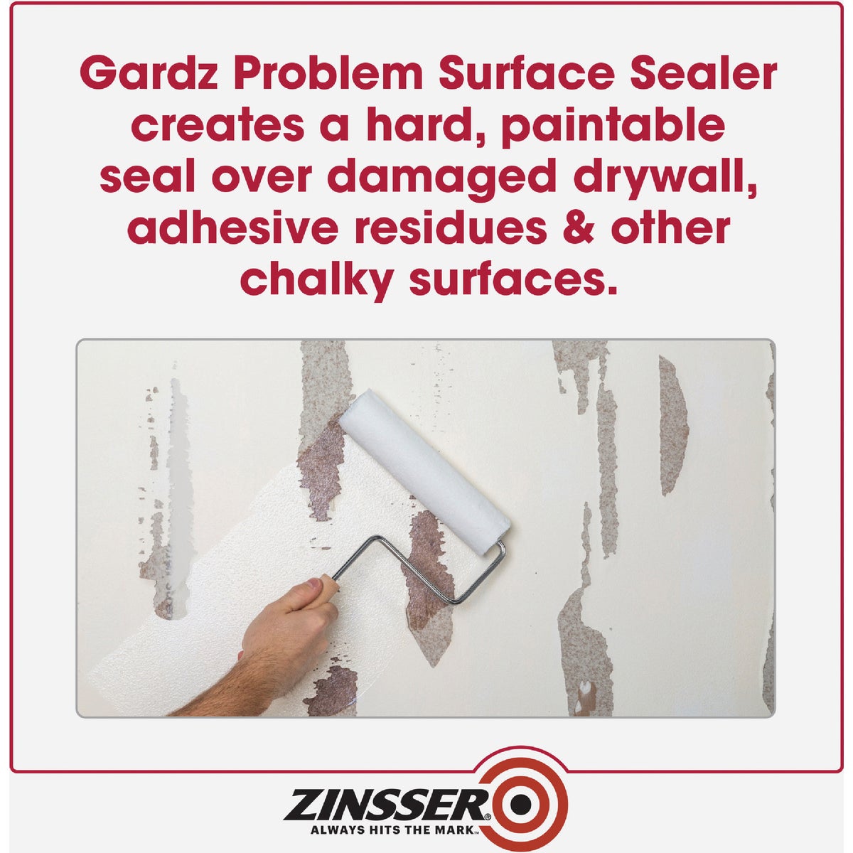 Zinsser Gardz Water-Based Low Odor Drywall Sealer, 1 Qt. Image 6
