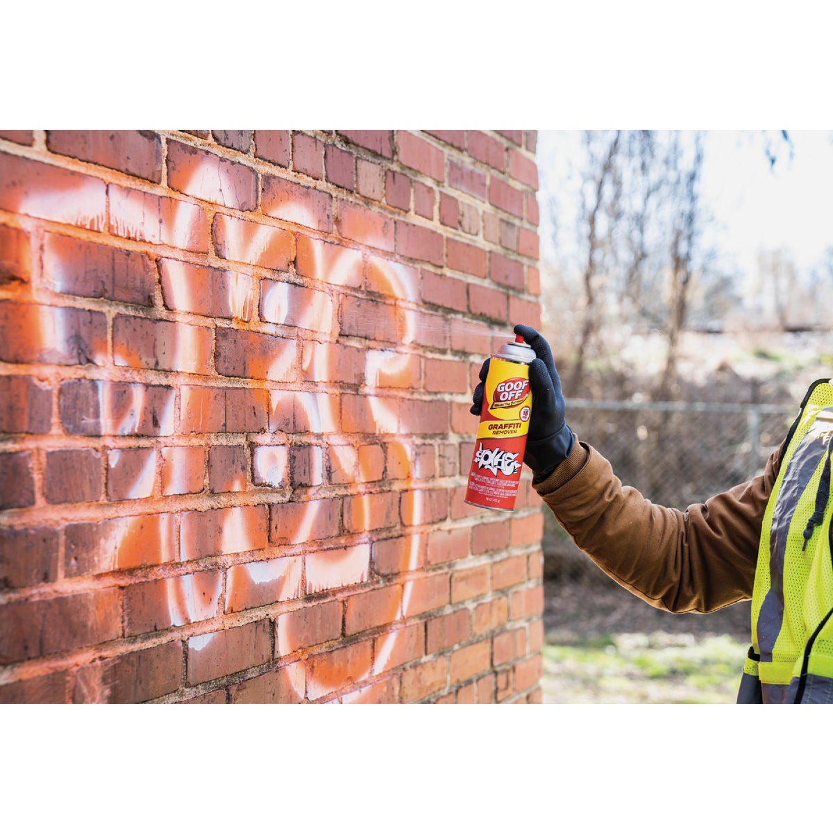 Goof Off 16 Oz. Aerosol Spray Graffiti Remover Image 4