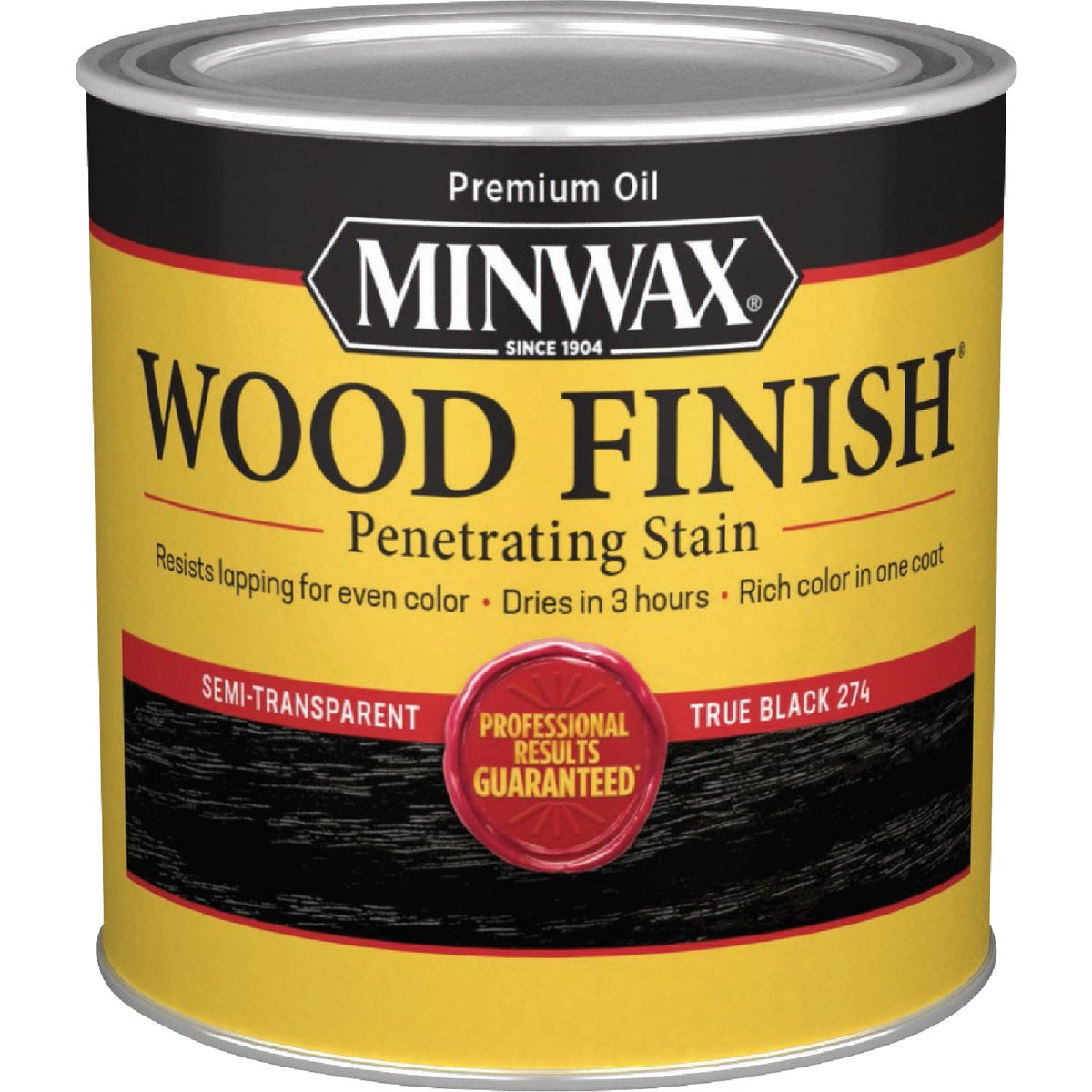 Minwax 1/2 Pt. True Black Wood Finish Image 2