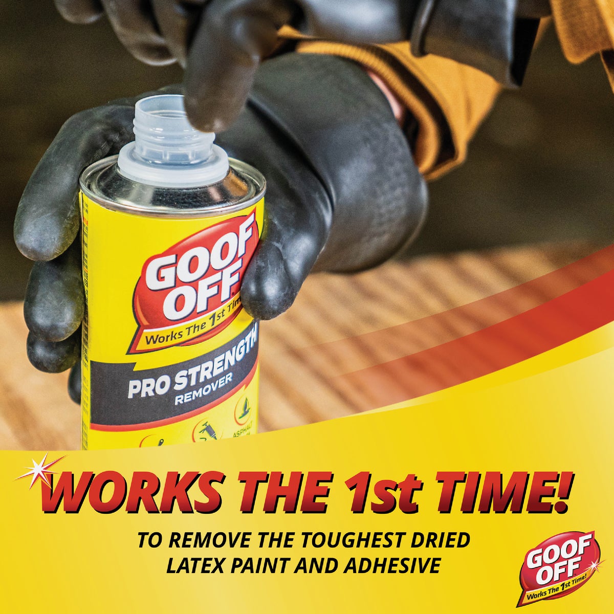 Goof Off 16 Oz. Pro Strength Dried Paint Remover Image 3