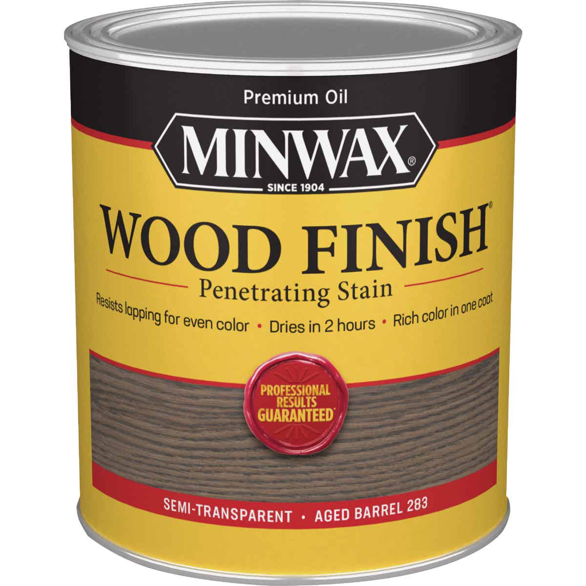 Minwax Penetrating Stain Wood Finish, Aged Barrel, 1 Qt. Image 1