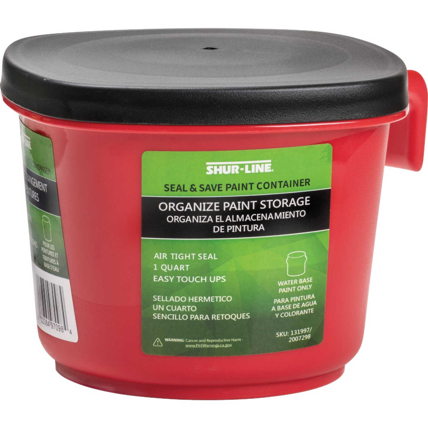 Shur-Line 1 Qt. Seal and Save Paint Container Image 1