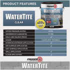 Zinsser WaterTite Clear Mold & Mildew Proof Clear Floor and Wall Paint, 1 Gal. Image 5