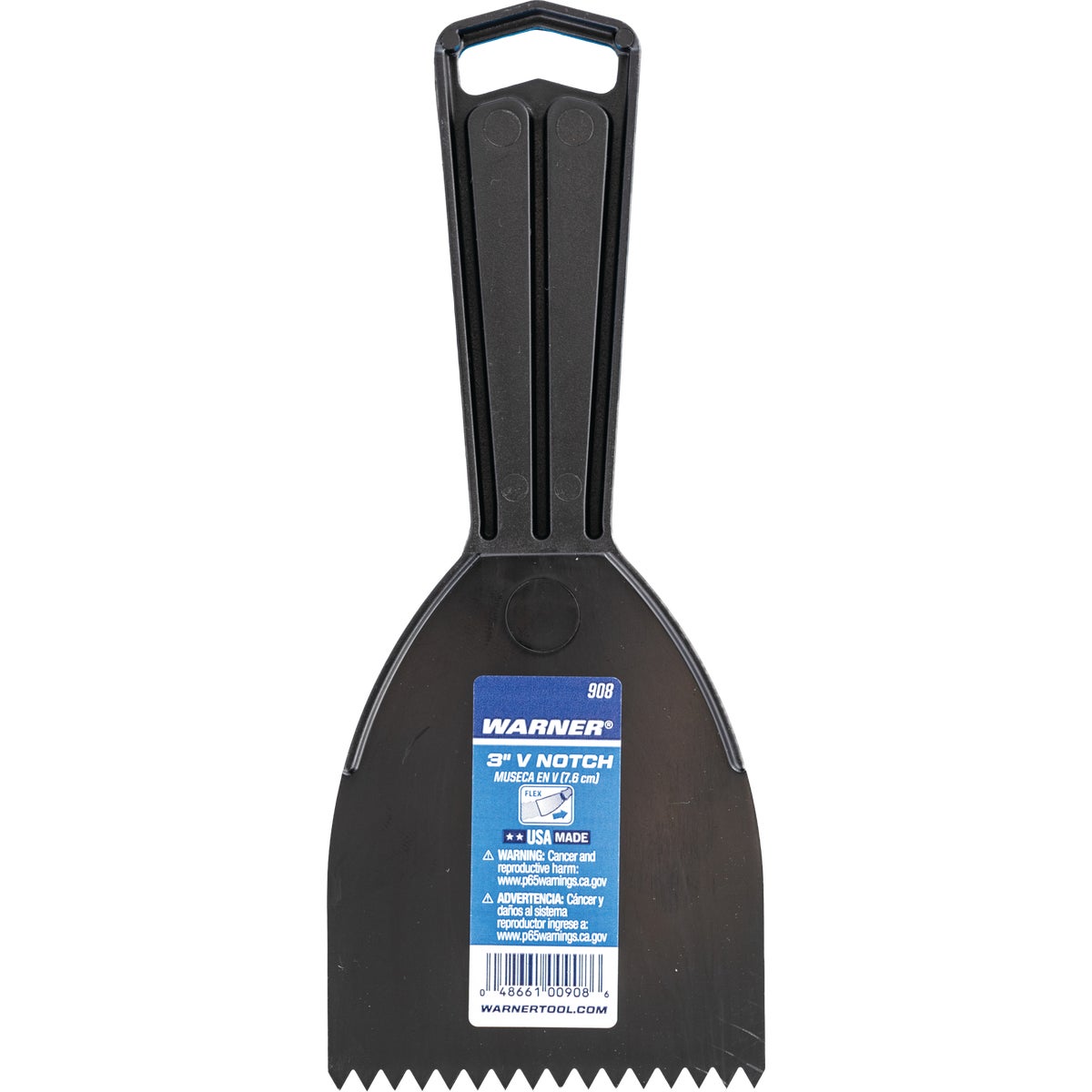 Warner 3 In. V-Notch Plastic Spreader Image 4