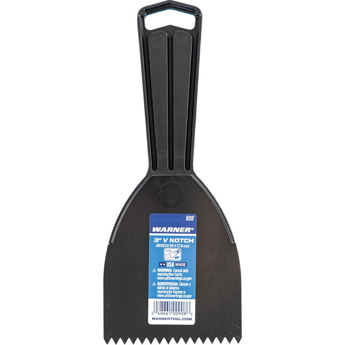 Warner 3 In. V-Notch Plastic Spreader Image 4
