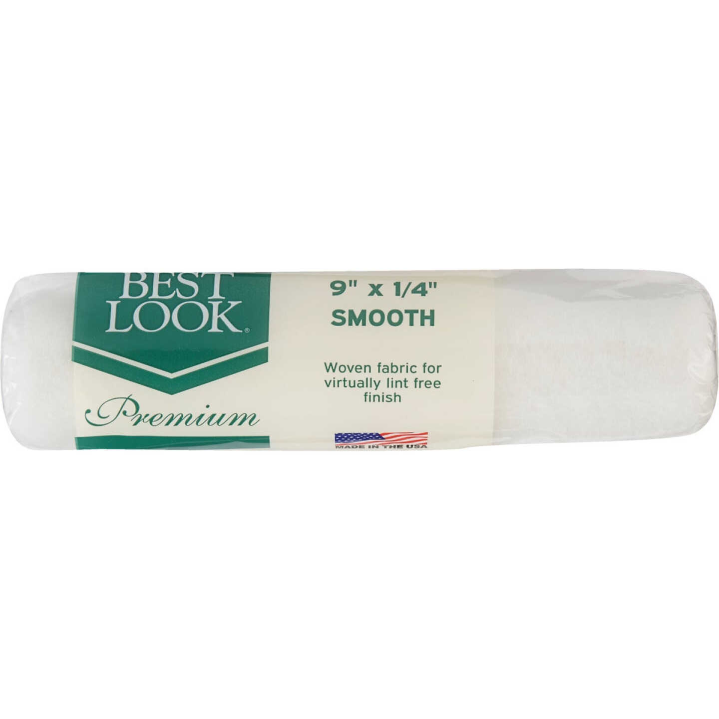 Best Look Premium 9 In. x 1/4 In. Woven Fabric Roller Cover Image 1