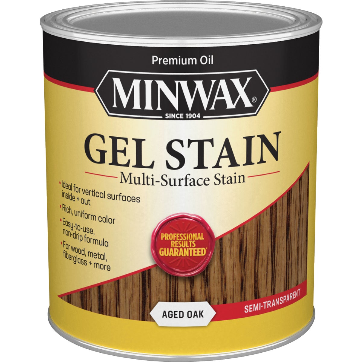 Minwax Gel Stain, Aged Oak, 1 Qt. Image 8