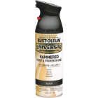Rust-Oleum Universal 12 Oz. Hammered Black Paint Image 1