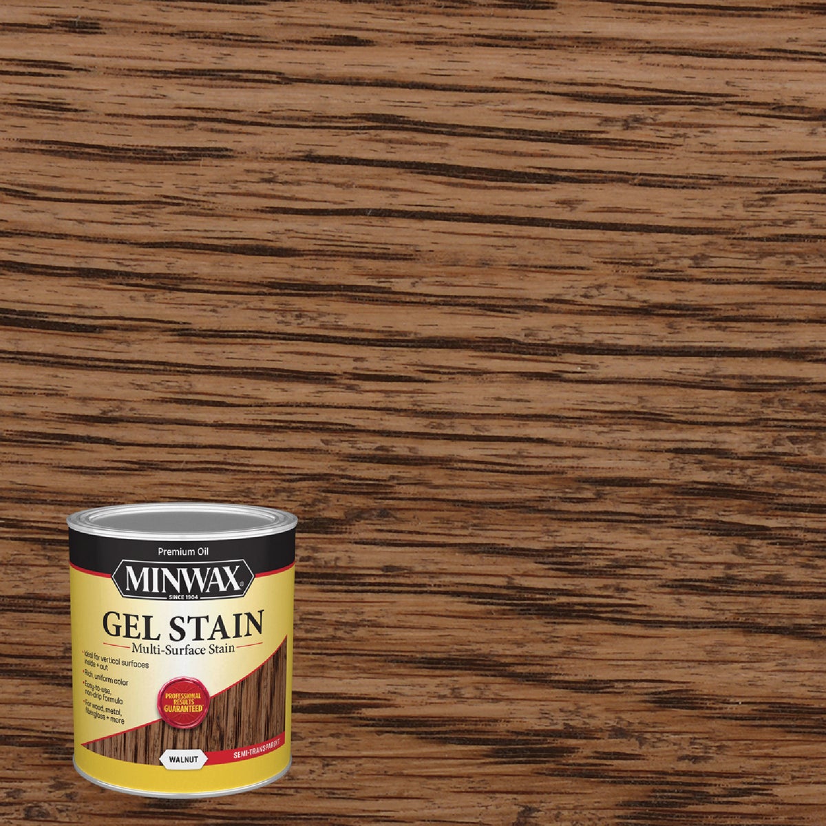 Minwax Gel Stain, Walnut, 1 Qt. Image 1