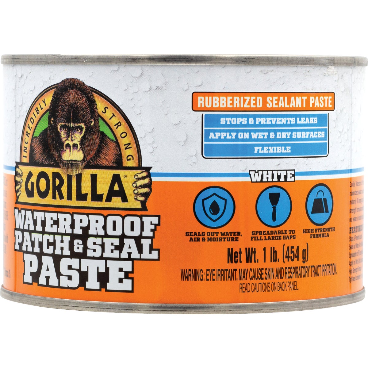 Gorilla 1 Lb. White Waterproof Patch & Seal Paste