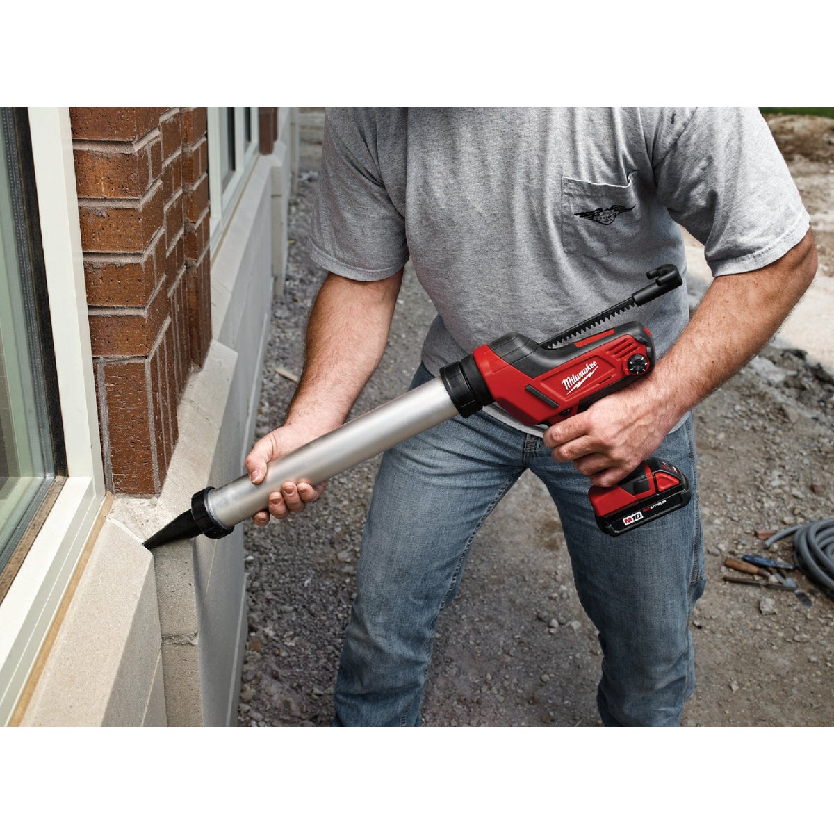 Milwaukee M18 10 Oz. Caulk Gun (Tool Only) Image 2