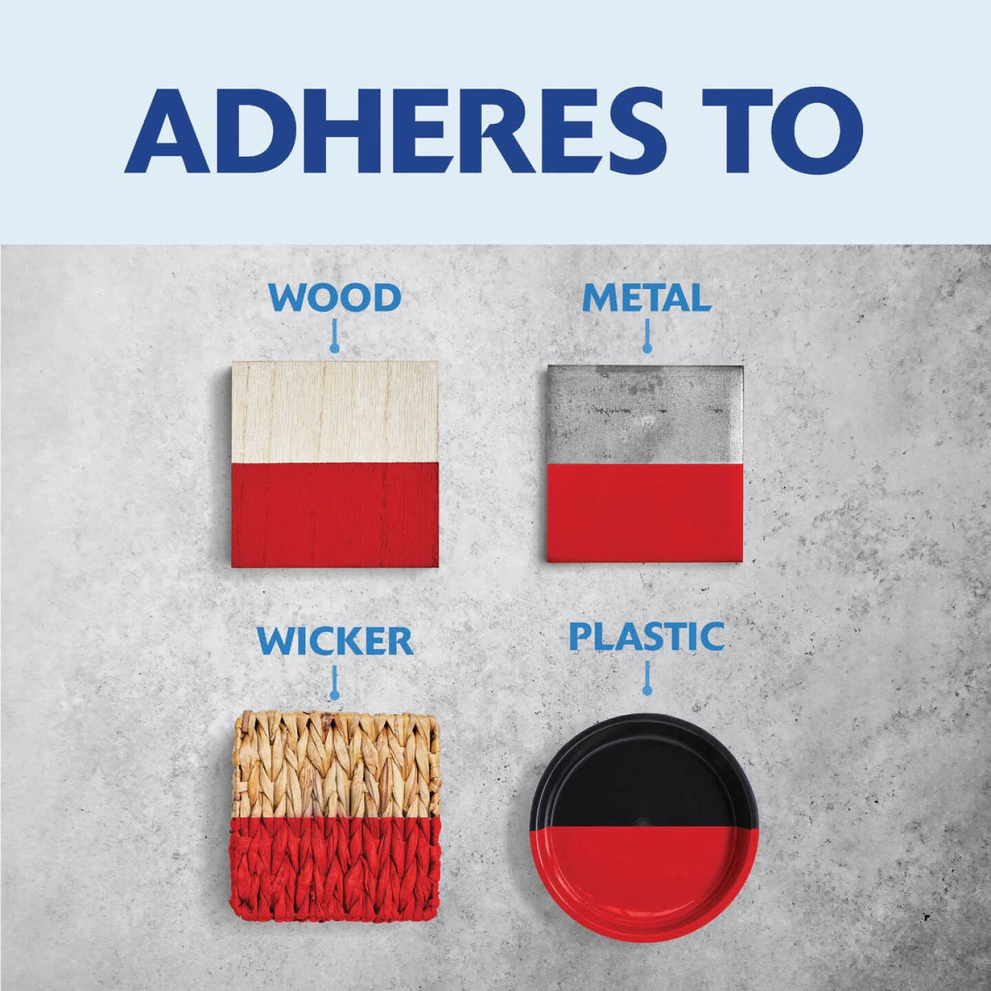 Rust-Oleum Painter's Touch 2X Ultra Cover Premium Latex Paint, Gloss Apple Red, 1/2 Pt. Image 5