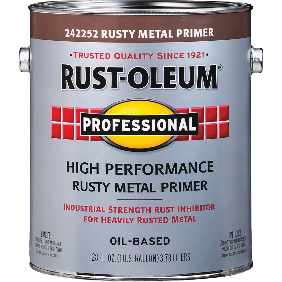Rust-Oleum VOC Red Rusty Metal Primer For SCAQMD, Red, 1 Gal. Image 4