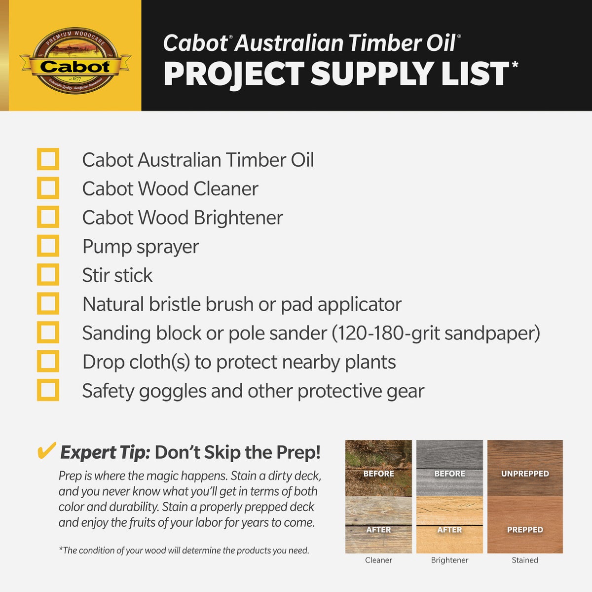 Cabot Australian Timber Oil Low VOC, Natural, 1 Qt. Image 5