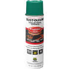 Rust-Oleum Industrial Choice Safety Green 17 Oz. Inverted Marking Spray Paint Image 2