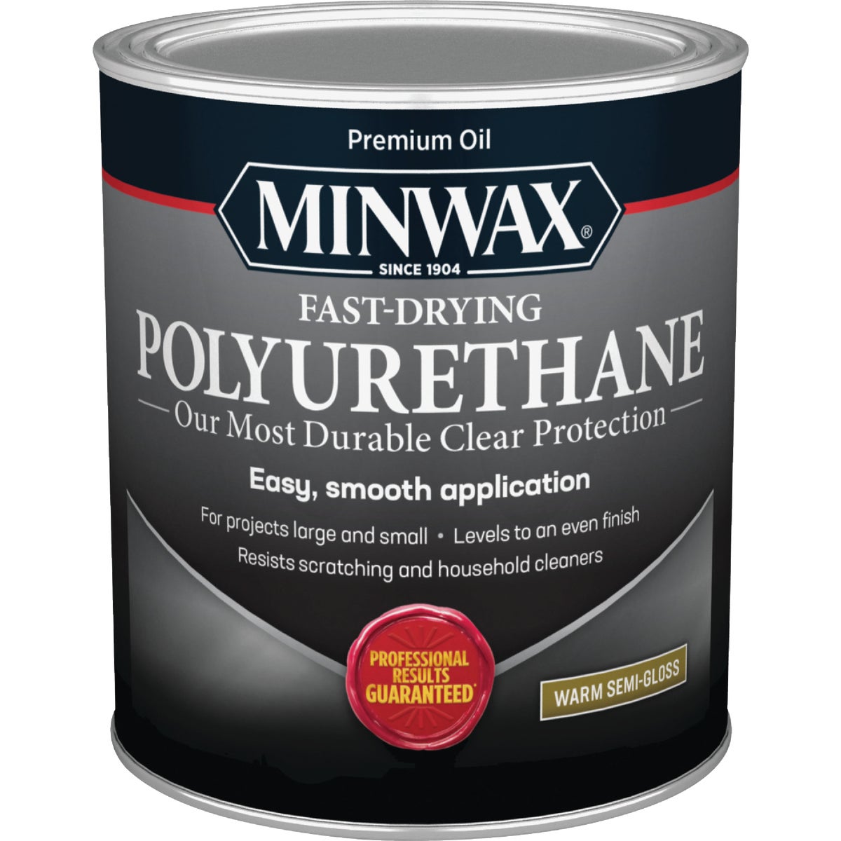 Minwax Semi-Gloss Fast-Drying Interior Polyurethane, 1 Qt. Image 1