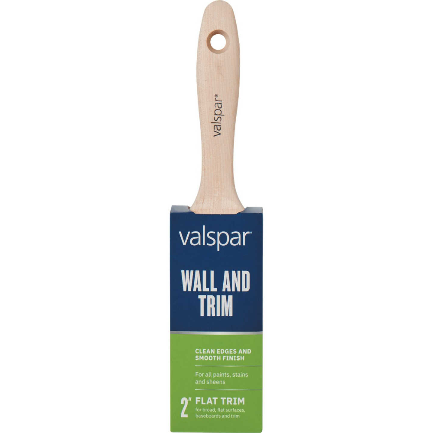 Valspar 2 In. Wall & Trim Flat Trim Brush Image 1