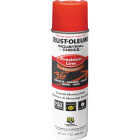 Rust-Oleum Industrial Choice Fluorescent Red 17 Oz. Inverted Marking Spray Paint Image 2