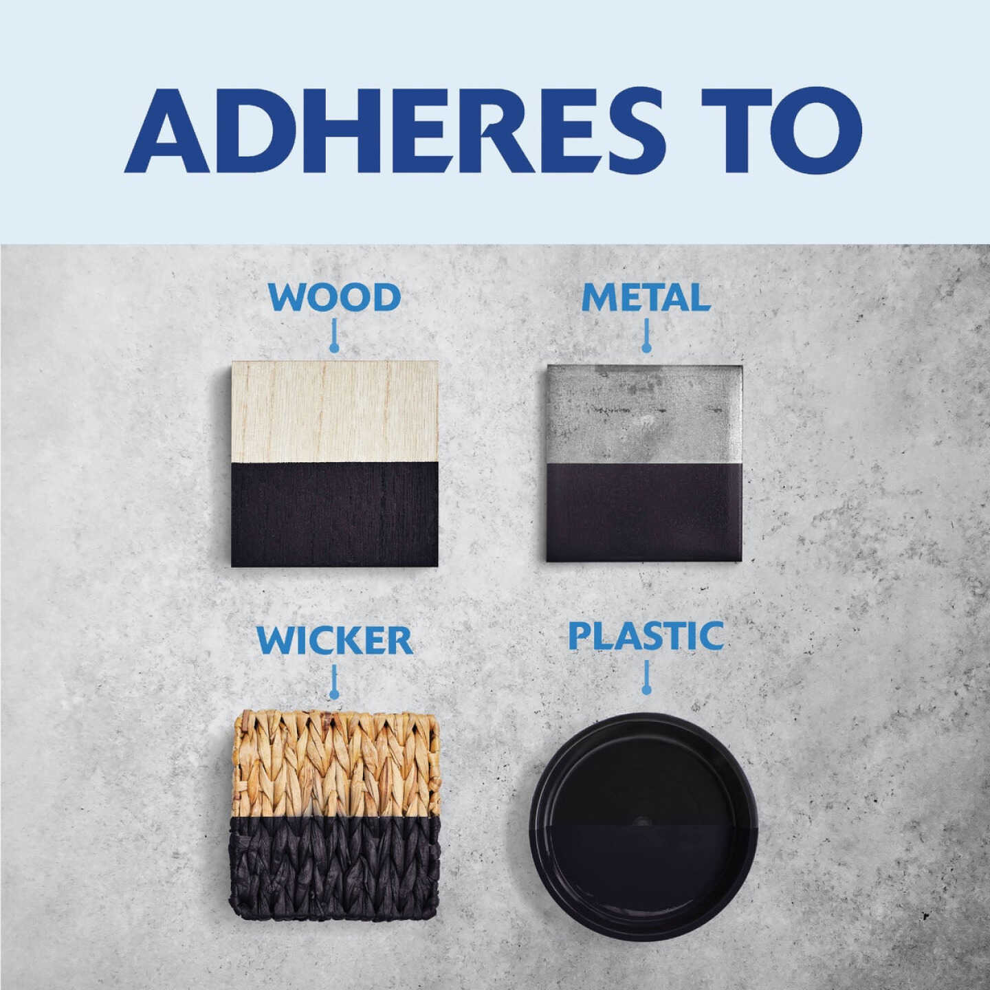 Rust-Oleum Painter's Touch 2X Ultra Cover Premium Latex Paint, Semi-Gloss Black, 1 Qt. Image 5